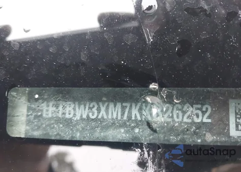 2019 Ford Transit-350 from USA, damaged, VIN 1FTBW3XM7KKB26252